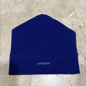 Patagonia 90’s Blue Fleece Beanie Hat